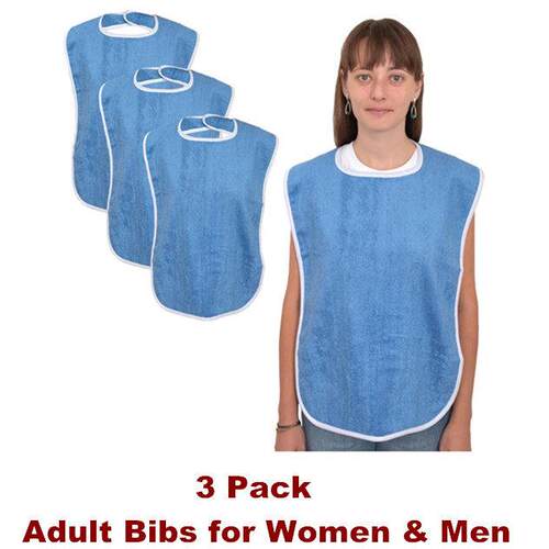 Adult Bibs Eating Cloth for Elderly Seniors and Disabled