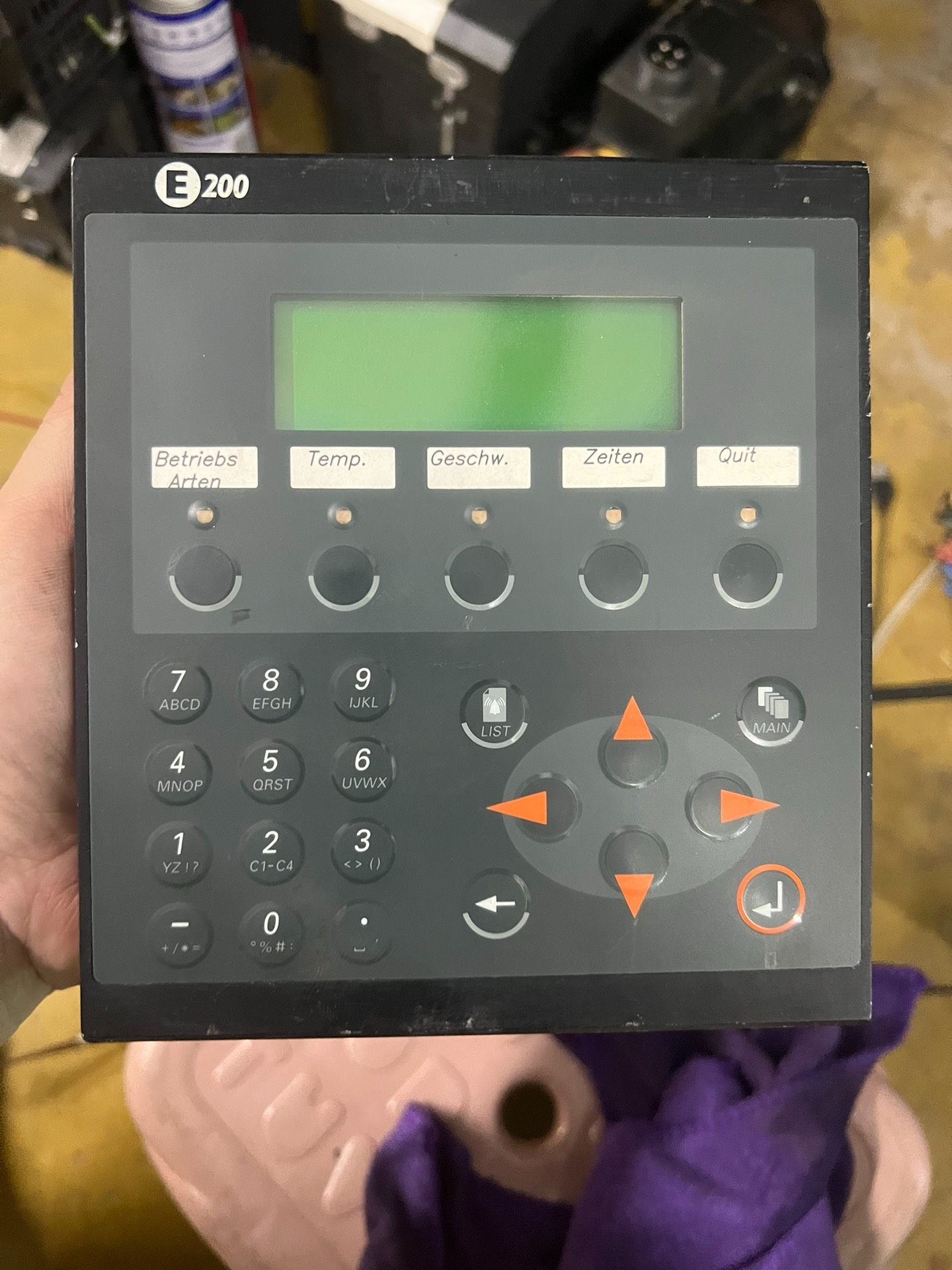 拆机 Beijer/北尔 E200 02800B 按键板 一