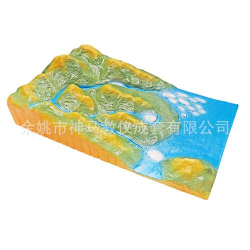 28020沉积作用演示器 流水沉积演示装置 地理学演示模型