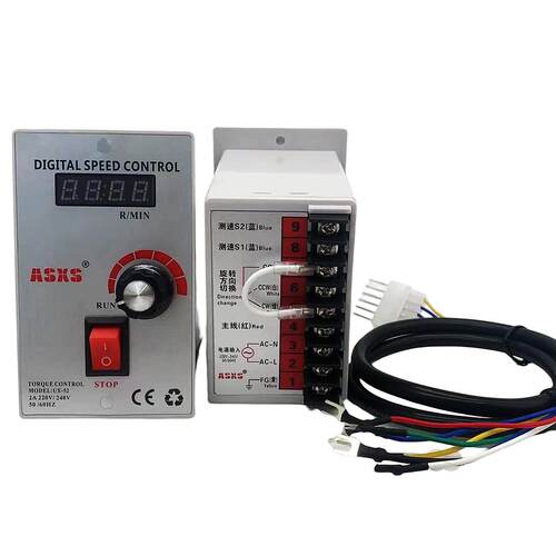 UX-52数字式电机调速器马达调速器单相220V 6w 15w 25w 40w..250w