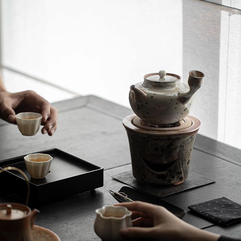 宜室茶话围炉煮茶炭炉煮茶炉柴烧复古可移动取暖碳炉炉子炭火炉图片