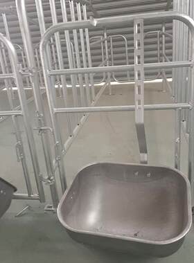 加厚母猪定位栏落地式限位栏猪用定位栏带槽产床仔猪保育设备