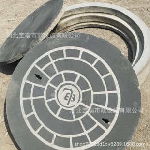 水泥井盖 混凝土厂家井盖钢双层河北760 纤维钢筋圆形