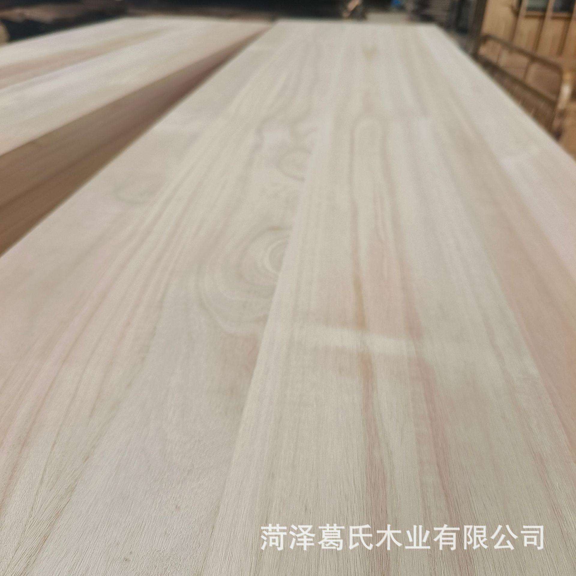 桐木直拼板桐木板多种规格可定制工艺品用板泡桐木板橱柜家具板