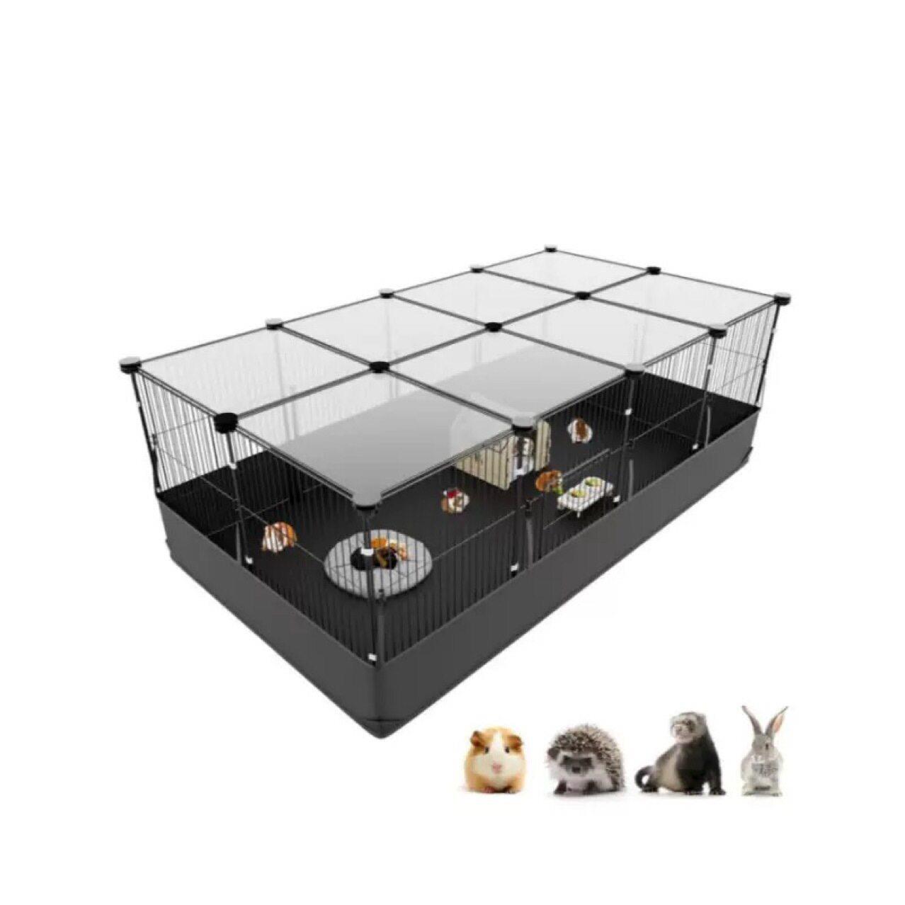 荷兰猪豚鼠笼子兔笼小狗笼猫小型宠物围栏小动物笼子小动物围栏