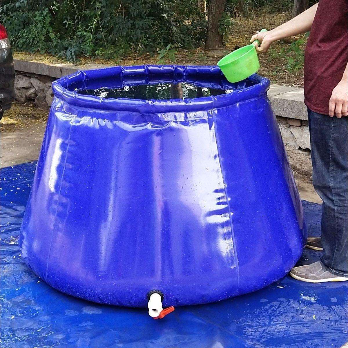 水袋储水罐大容量耐磨加厚折叠抗旱户外环保软体圆台家用储水袋