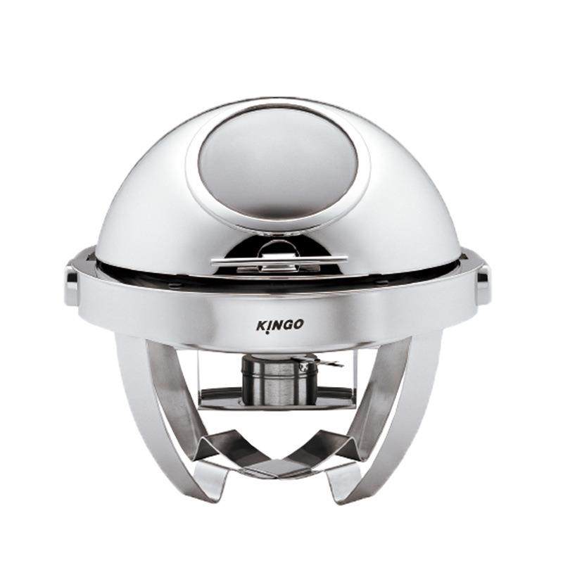 K782INGO厚南洋精工加不钢自助餐炉电加热保锈温炉布菲炉翻早盖餐
