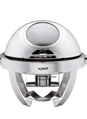 K782INGO厚南洋精工加不钢自助餐炉电加热保锈温炉布菲炉翻早盖餐