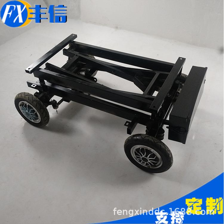 生产智能物流搬运小车可升降制作仓库无人机器人CAN通讯驾驶四轮