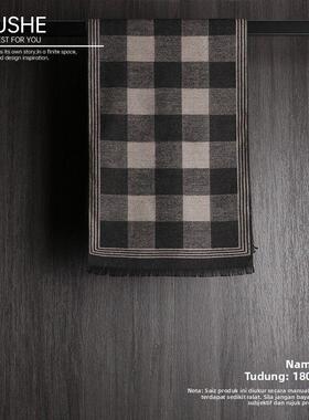 样板房男士围巾主卧衣帽间老人房女士装饰品软装摆件现代简约