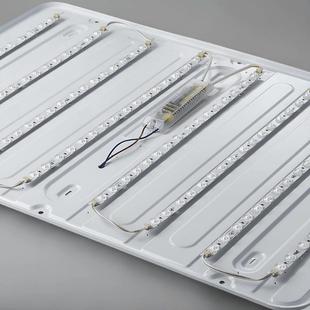 客厅大灯替换灯条长方形超亮灯带白光透镜改造灯芯吸顶灯led配件
