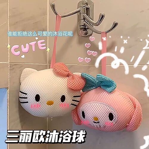 现货热销爆款卡通可爱动物头形洗澡泡泡球沐浴球浴擦