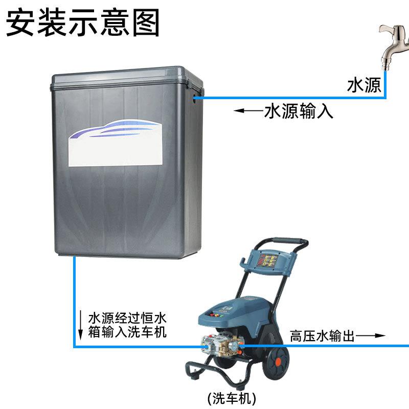 挂壁恒水箱式过滤恒水水机箱洗车机清洗专用自动蓄加水过滤大水容