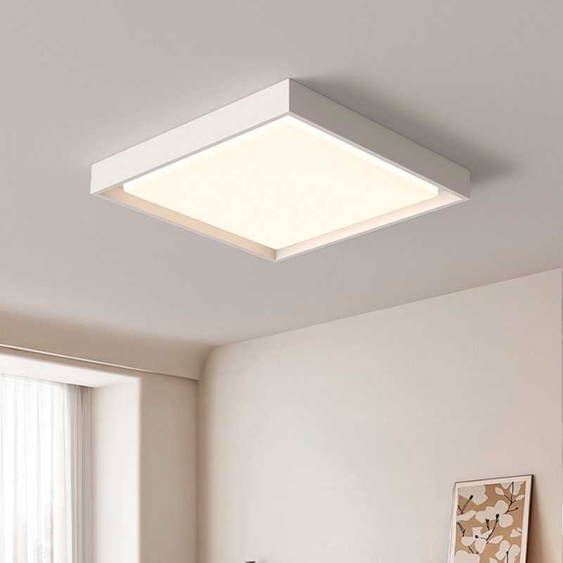 格子简约灯大厅卧室led主创意简灯极客厅现代创意吸顶灯方块护眼