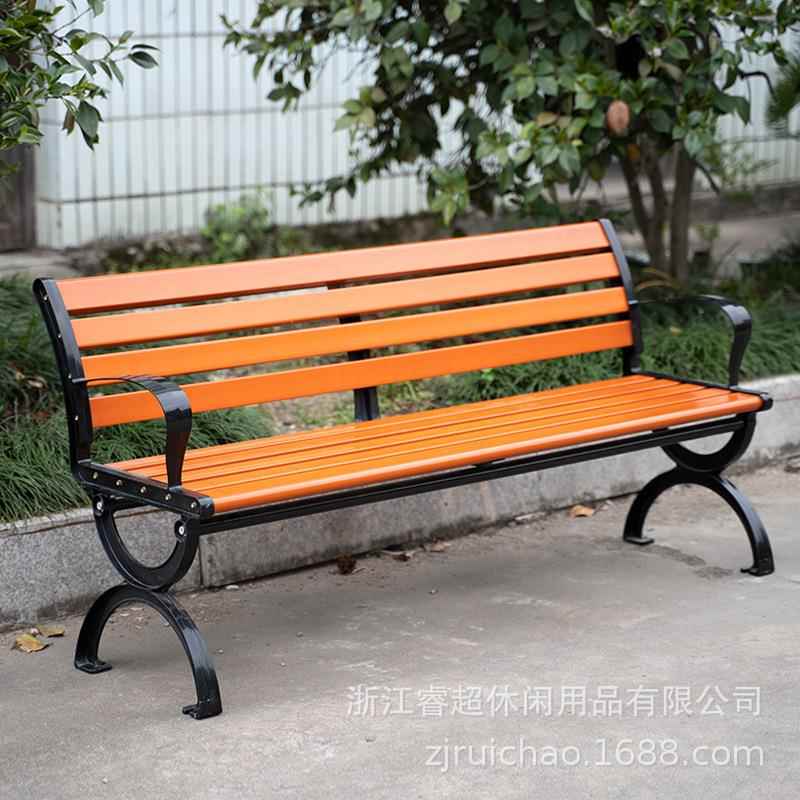 园椅户外椅长凳子休闲椅室区外广长场小公物业长条椅铁176-1艺塑