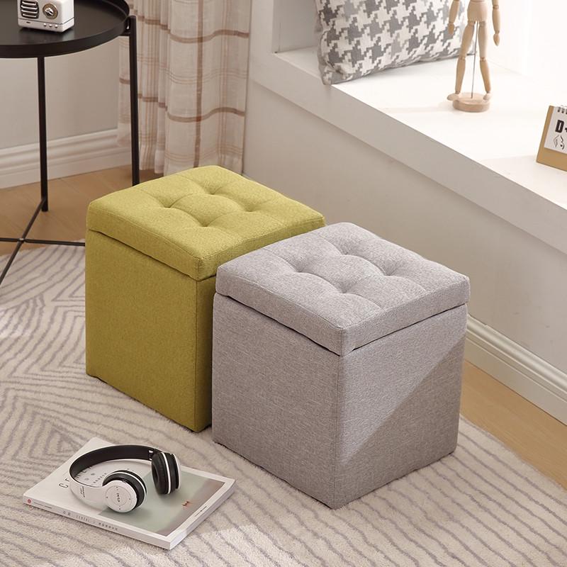 收纳凳多功能小凳子家用门口换鞋凳客厅矮凳网红儿童小板凳储郑之