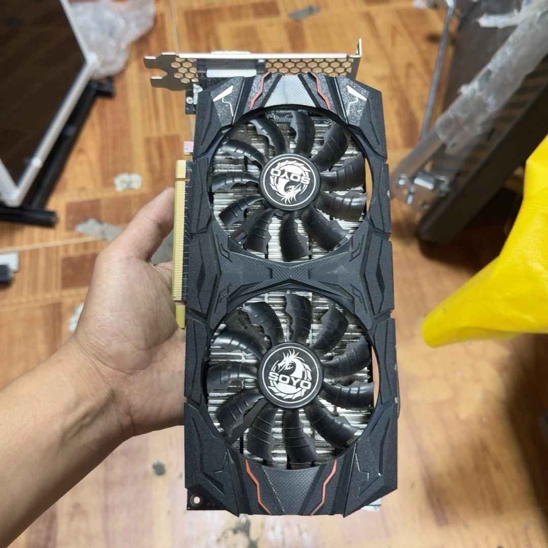 梅捷GTX1060-6G  赤龙显卡 双风扇 6品供电 无问