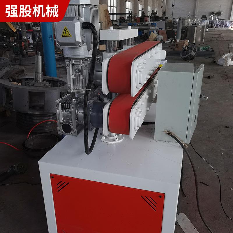 皮带牵引机塑料小细管吸管塑料牵引机双工位塑料管材牵引机
