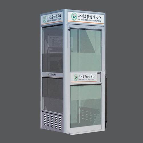 智能防护舱加工定做银行ATM机防护舱银行自助设备智能防护舱