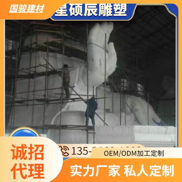 源头厂家 泡沫模型 成品可着色 仿真效果好 可塑性强轻质石雕