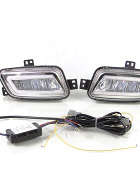 适用于FD撼路者带黄光双色色LED雾灯日行灯Everest20162019
