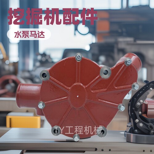 挖掘机配件DE12发动机水泵DH420 DH370挖机65.06500-6357