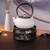 莺歌烧 兰花电陶炉静音家用红外遥控器烧水煮茶器泡茶具茶器 新品