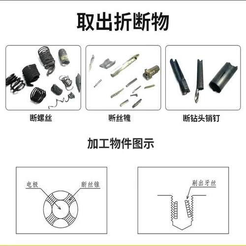 便捷式电火花打孔机高频电脉冲穿孔机数显电火花取断丝锥钻头螺丝