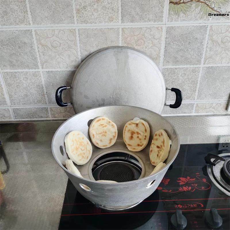 锅圈家用做烧饼锅烧饼炉老式纯铝锅圈老式厂家