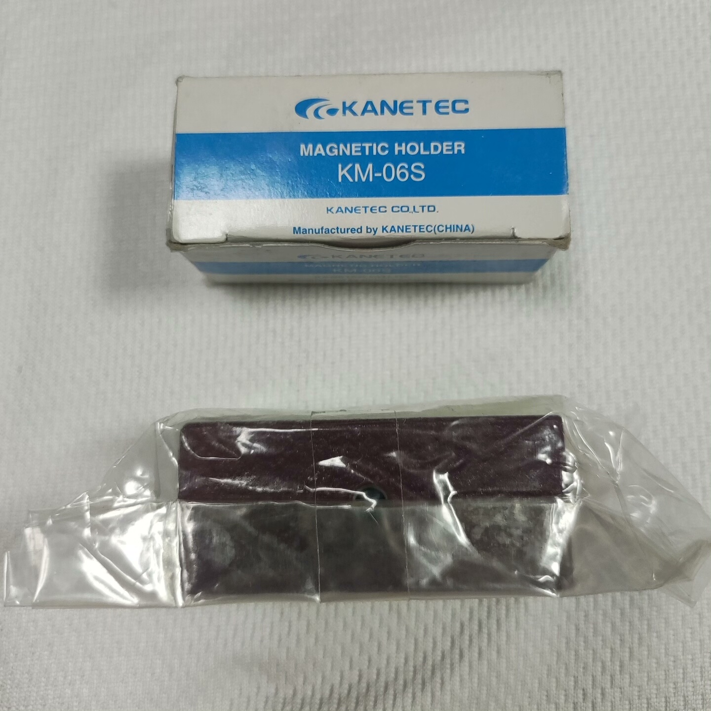 原装日本KANETEC强力KM-06S方形长形磁铁永磁铁工具