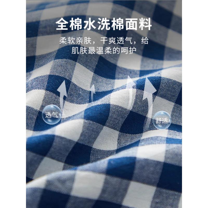 水洗棉荞麦壳护颈椎枕头助睡眠枕芯家用学生宿舍单人整头