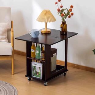 实木可移动折叠茶几边几2026新款茶几