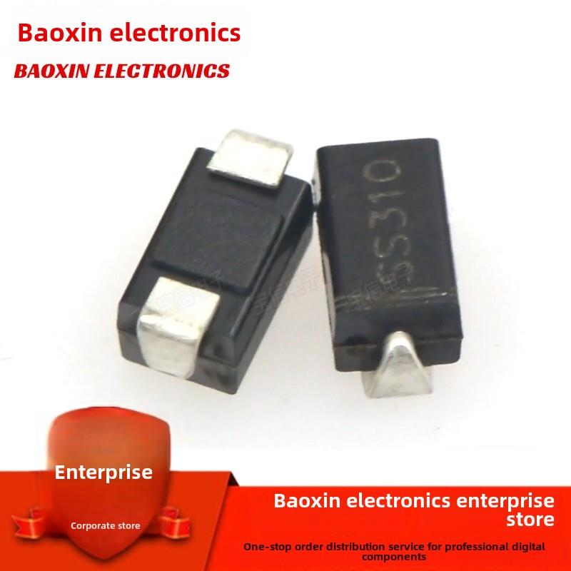 贴片肖特基二极管 SS110 SS210 SS310 SS510 SR5100 SMA DO-214AC