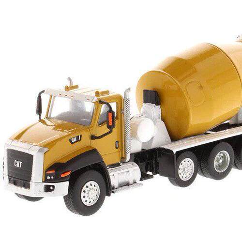DM工程车CAT 1/64 卡特CT660矿山车水泥搅拌车模型合金玩具车礼品