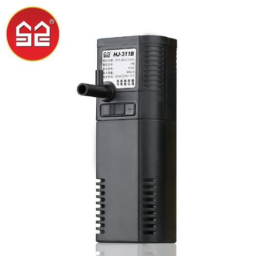 鱼缸水族箱过滤器三合一内置过滤器多功能潜水泵HJ-111B系列