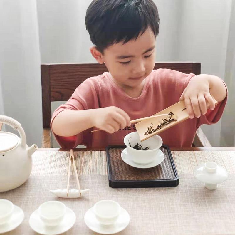 少儿儿童茶艺教学茶具套组茶艺师考试培训旅行茶具套装