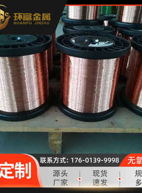 厂家供应 高精裸铜丝 tu0无氧铜丝 tu1铜丝 tu2丝 无氧铜扁丝