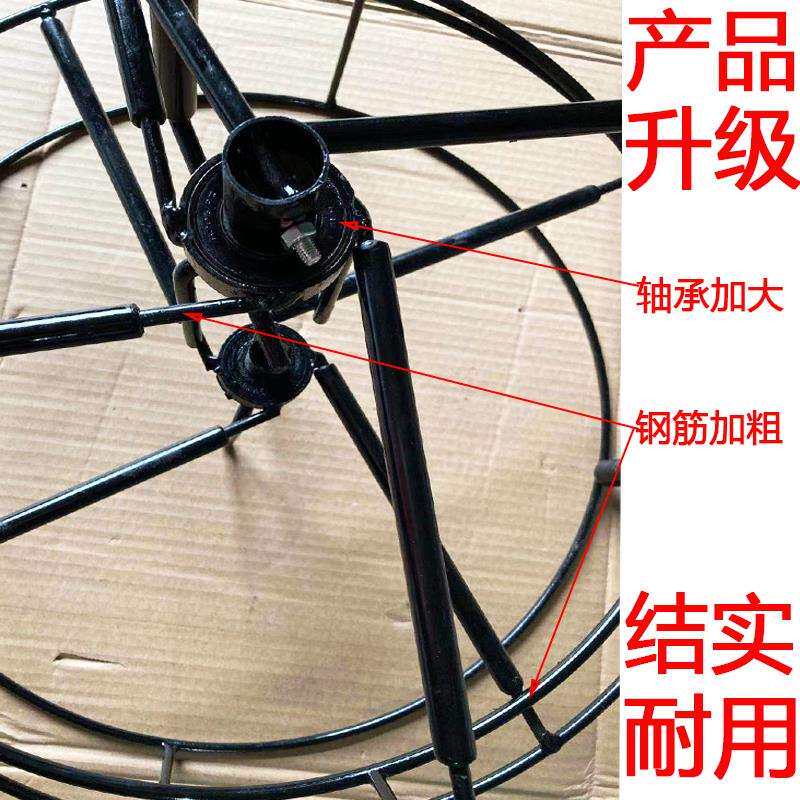 农用水带收卷器收管器卷管器浇地水带收卷机手摇手动水管收卷架子