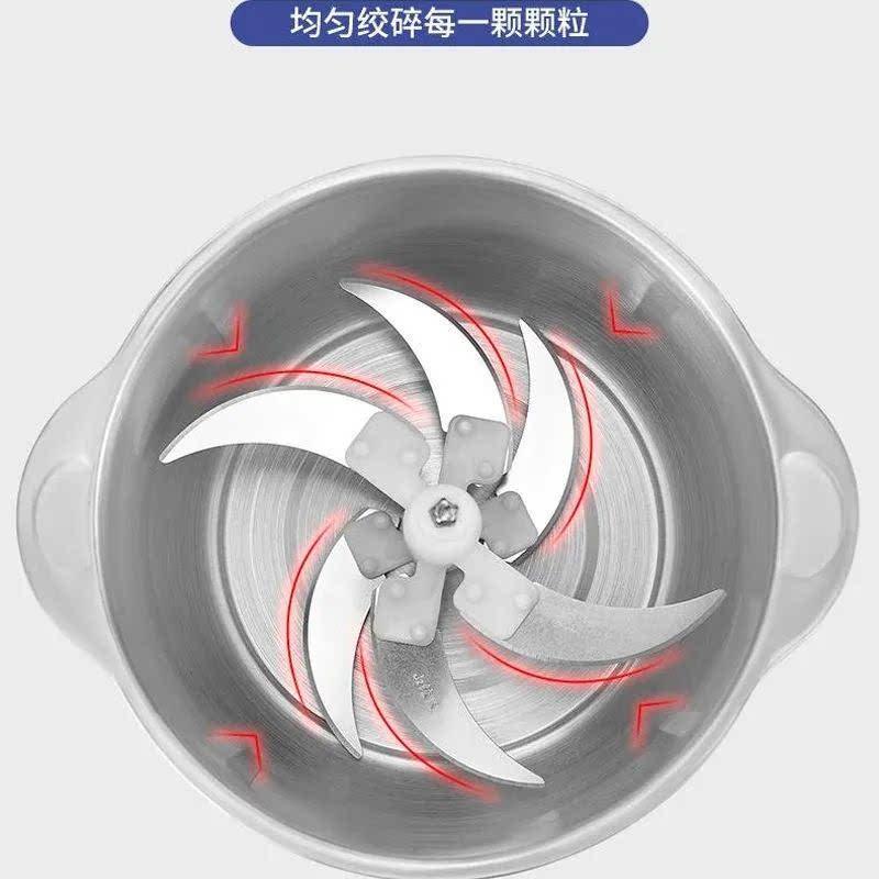 新款绞肉机家用电动小型多功能全自动搅拌机打碎肉打馅碎菜蒜泥机
