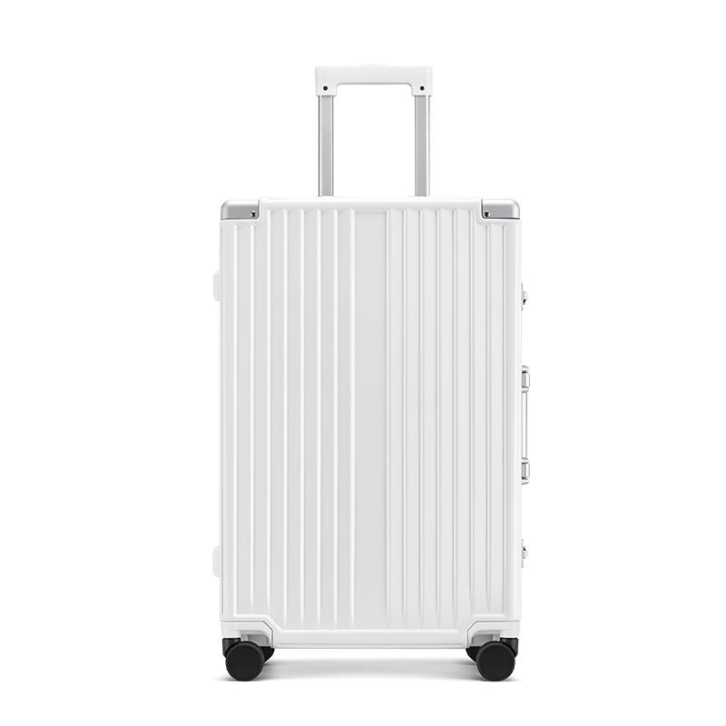 高档爱麦士拉杆箱 万向轮防刮旅李行箱铝框行箱箱女20皮子pc2男4