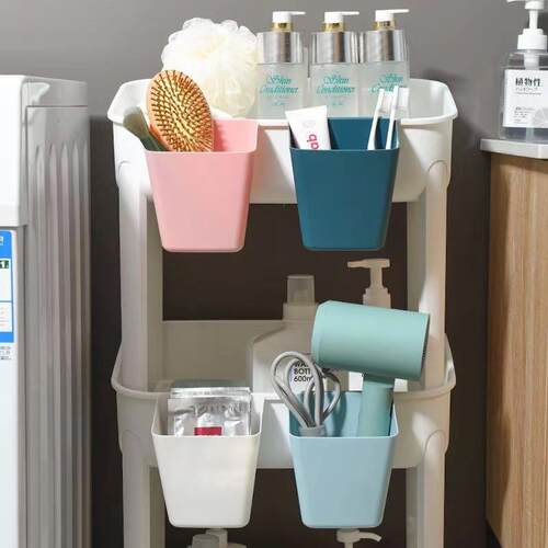 Hanging Storage Bucket - Ins Style Simple Trolley Hanging Bu