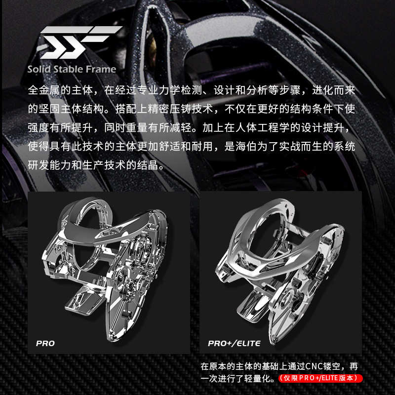 23款海伯阿瑞斯水滴轮ARISE AMC远投路亚竞技泛用渔轮精英PRO微物