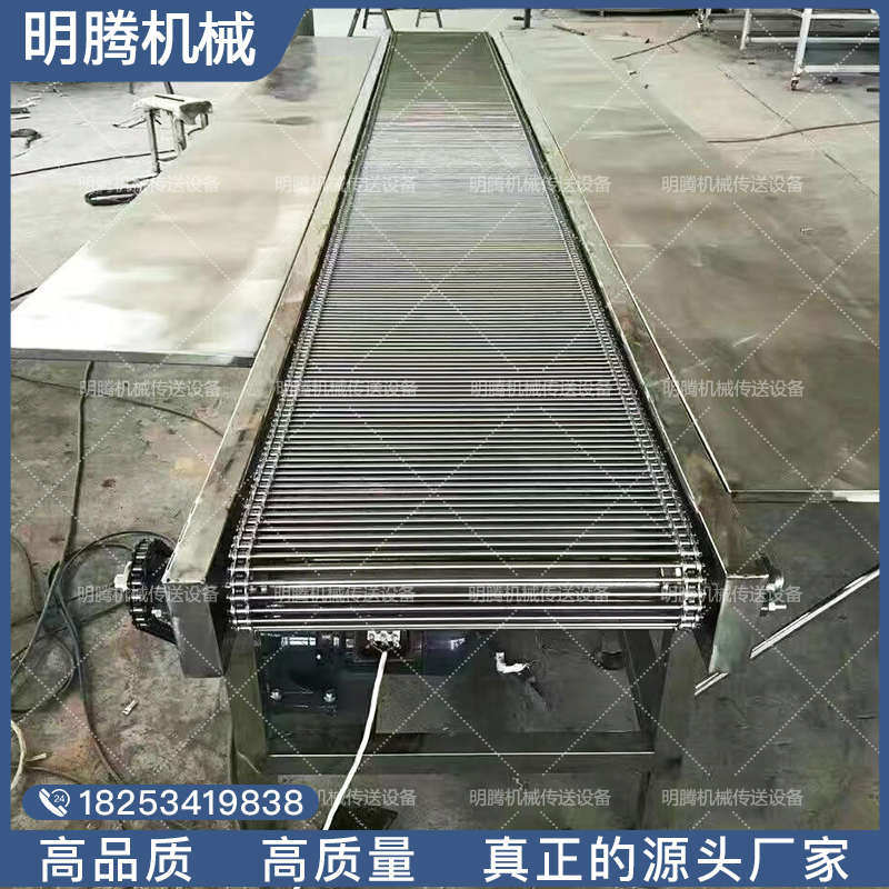 非标网链不锈钢穿杆链输送机承重型网带穿杆链传送带食品厂网链机