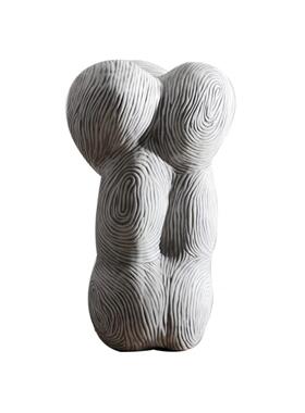灰抽tcDS8700象异饰形侘寂风树脂摆件客厅关装样板房酒店软玄装摆