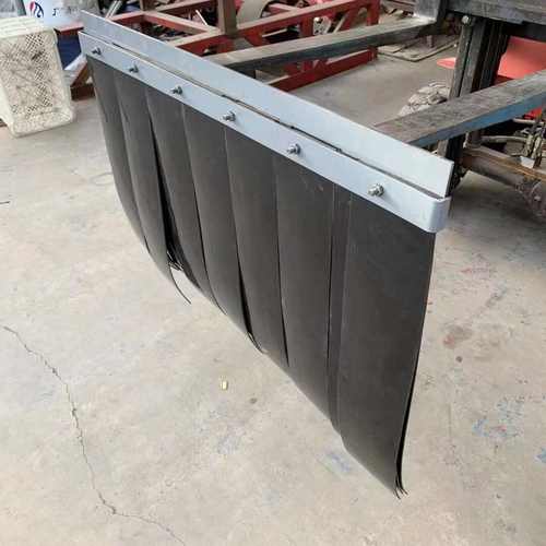 皮带输送机聚氨酯挡尘帘厂家 振动筛除尘帘 导料槽阻尘帘B800