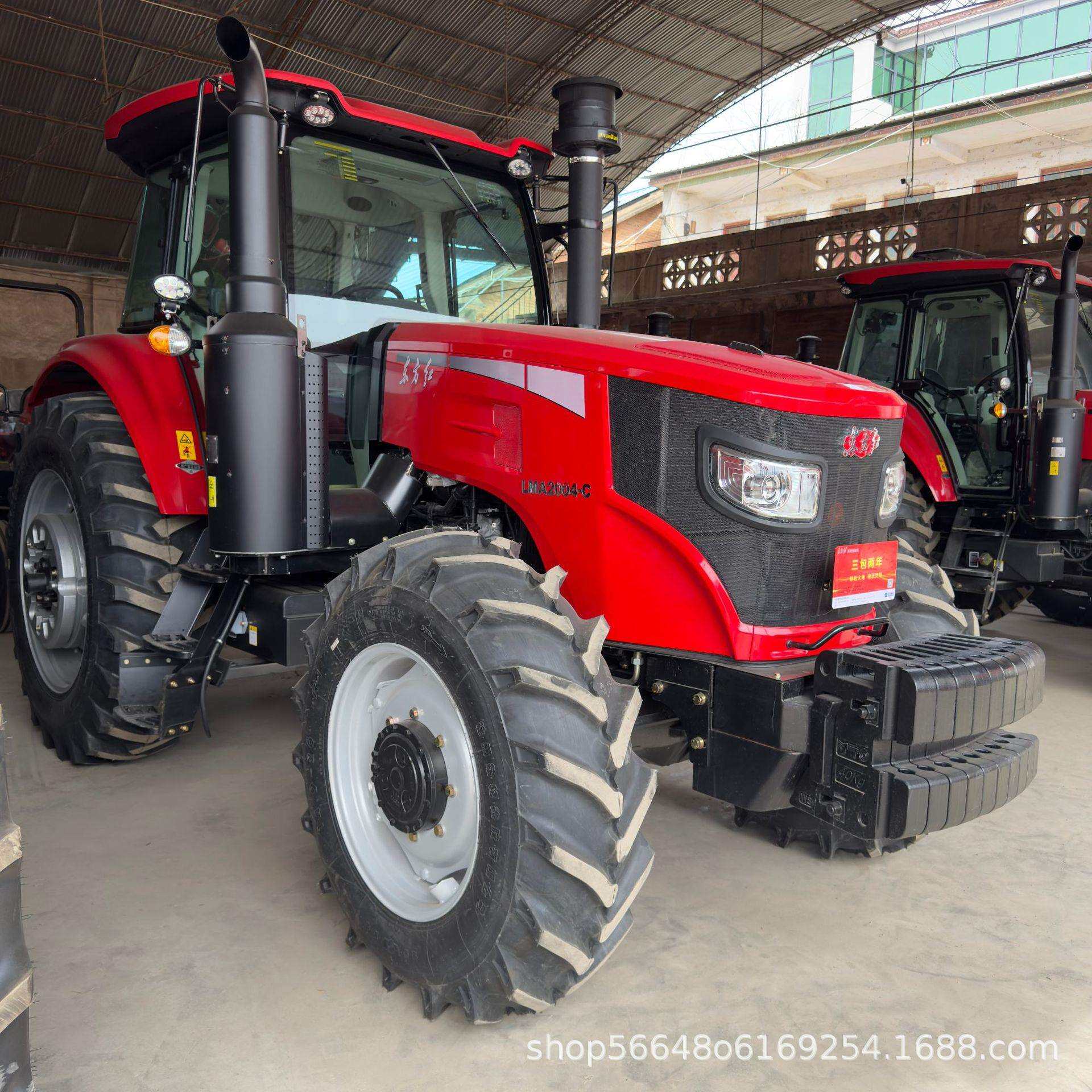 东方红LMA2004耕地开沟四轮旋耕机水旱两用果园农用四驱拖拉机