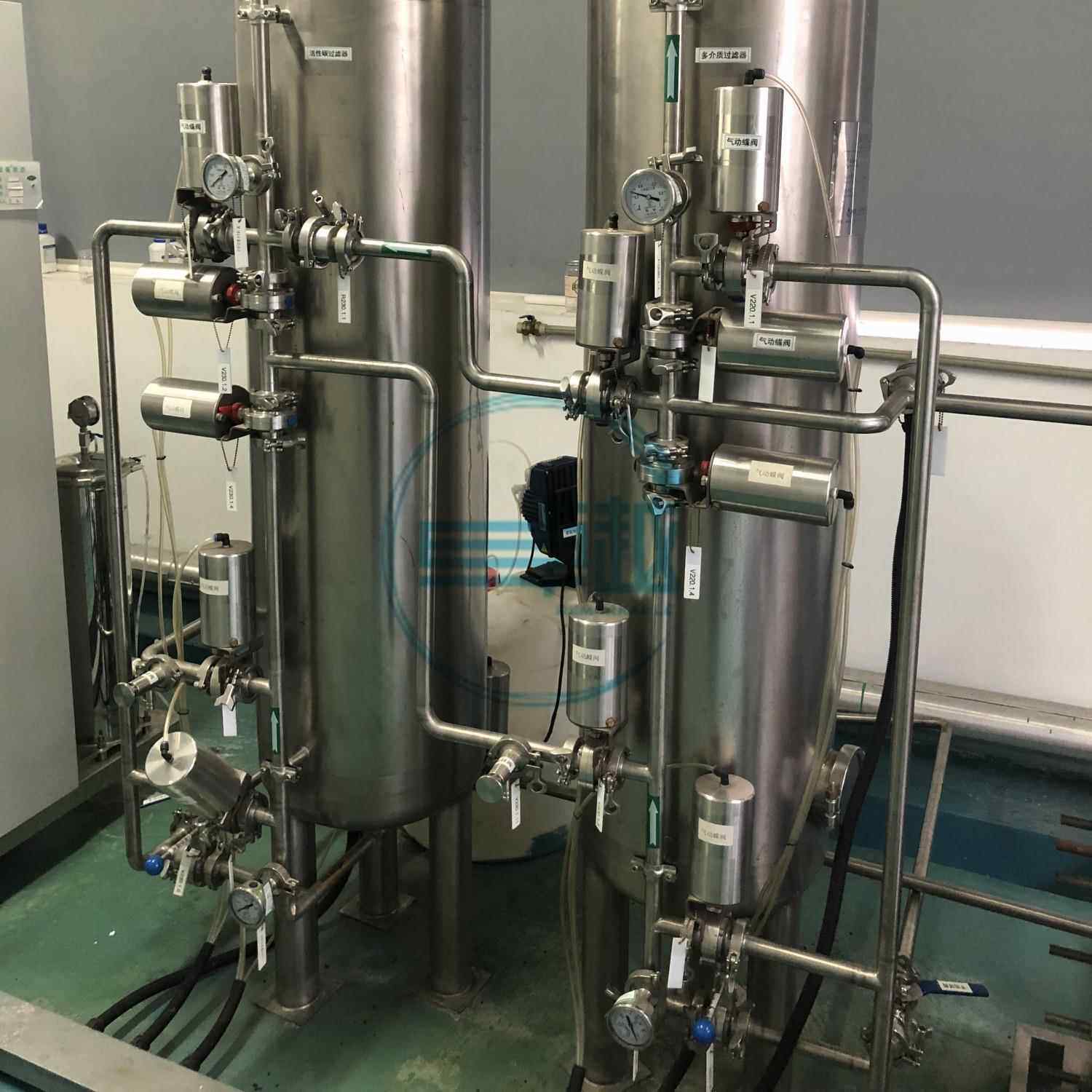 药典纯化水设备研发制药纯化水设备全不锈钢药典纯化水设备