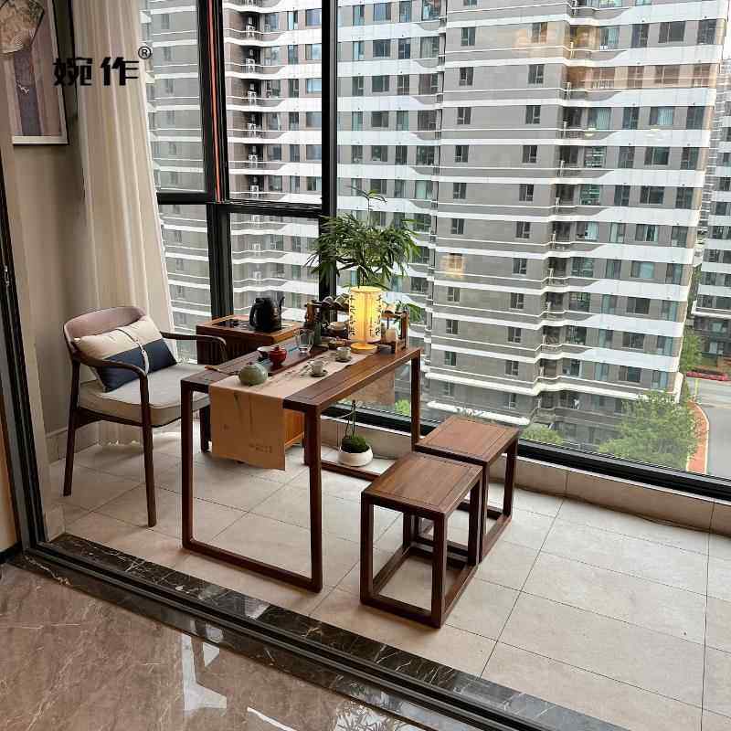 婉作新中式茶桌家用小户型客厅阳台禅意泡茶桌简约现代会客茶台,住宅家具,家用茶台/茶桌,淘宝优惠券,粉丝福利购,淘宝优惠卷