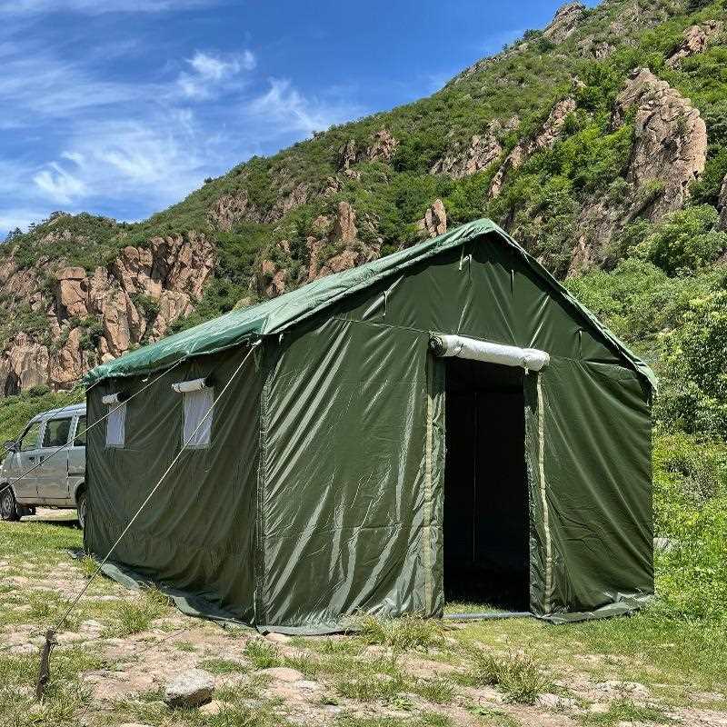 新款直销户外施工工程工地帐篷民用防雨雪应急救援指挥救灾保暖帆