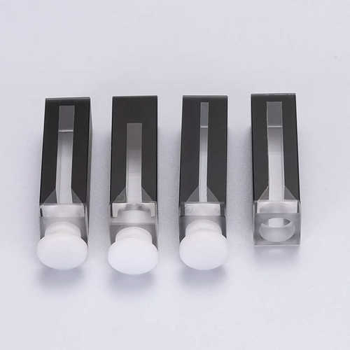 石英黑壁微量半微量带塞比色皿10mm光程玻璃黑壁微量带塞比色皿